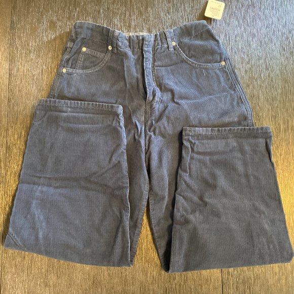 Free People Navy Corduroy Pants - Picture 2 of 2